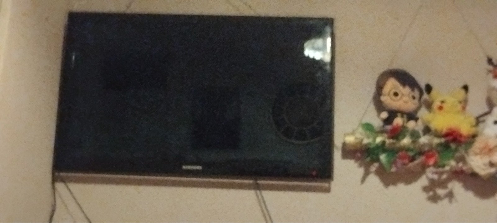Samsung TV zonder poten - Werkt perfect, Ophalen of Verzenden, Gebruikt, Samsung