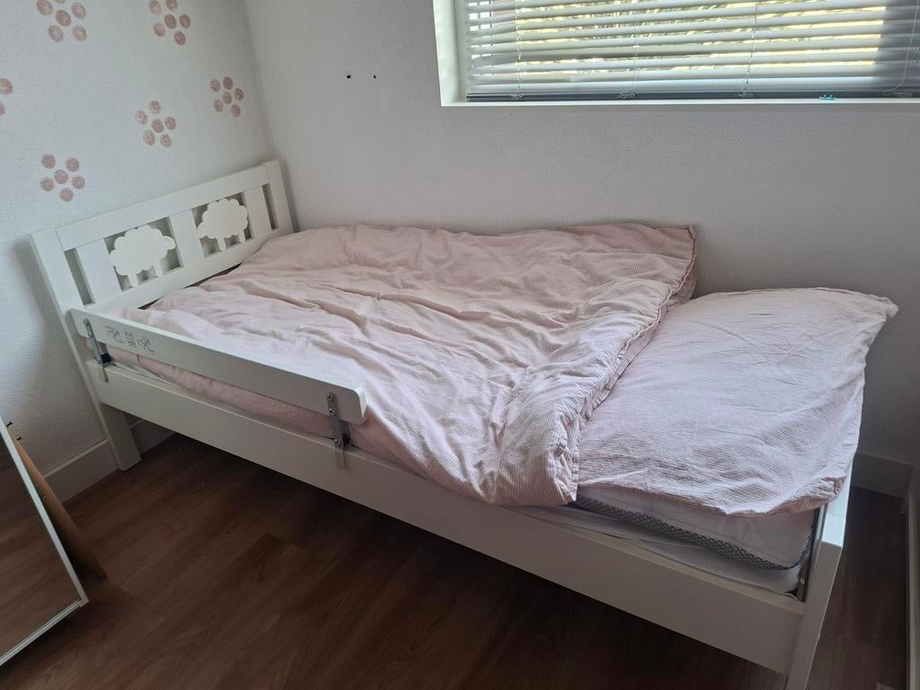 kinderbed kleuterbed, Kinderen en Baby's, Kinderkamer | Bedden, Lattenbodem, Gebruikt, 70 tot 85 cm, Ophalen of Verzenden