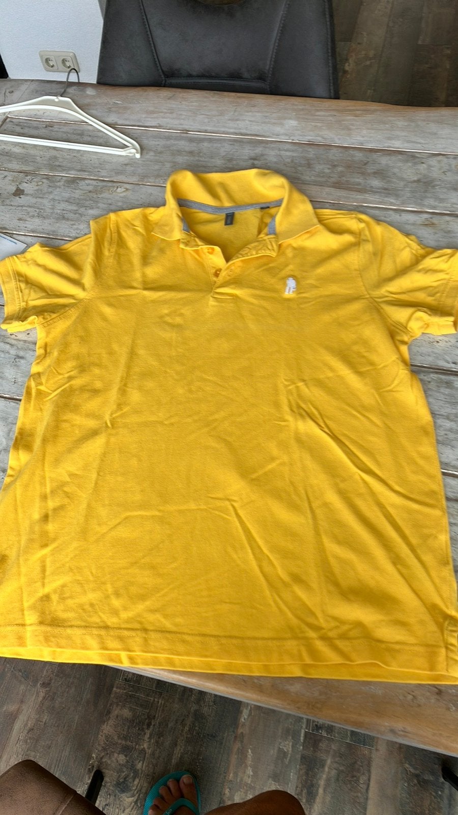 Nieuw Geel heren polo shirt maat M kariban, Ophalen of Verzenden, Nieuw, Maat 48/50 (M), Geel