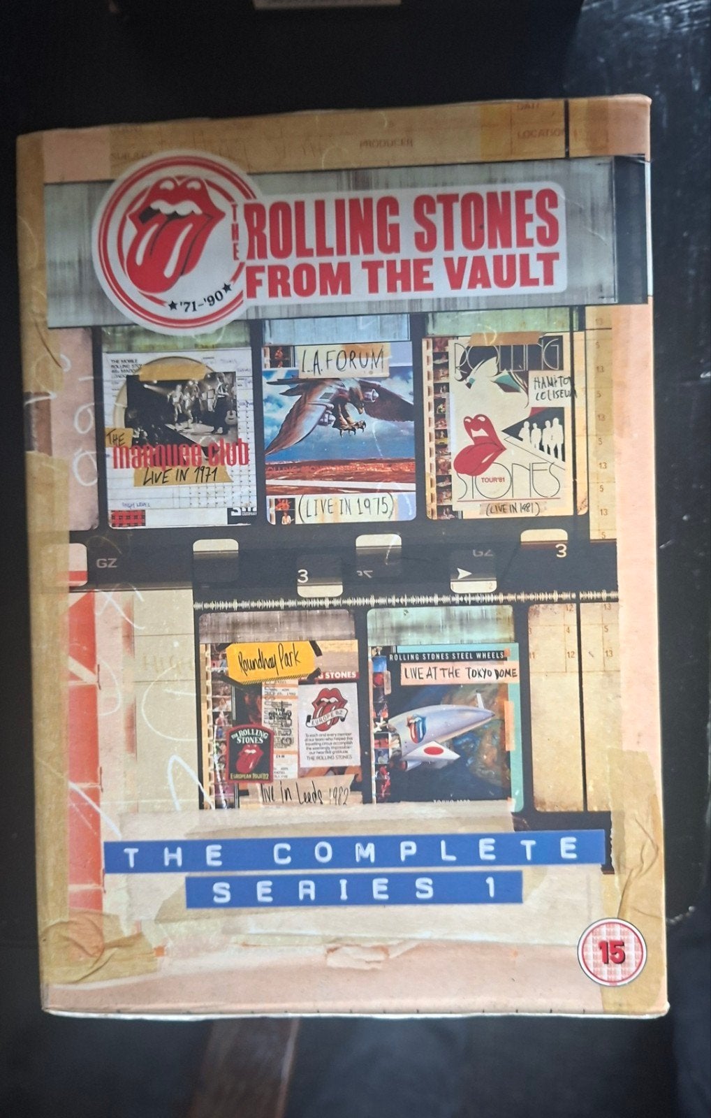 The Rolling Stones From The Vault - The Complete Series 1, Ophalen of Verzenden, Concert, Inclusief doosje, Gebruikt