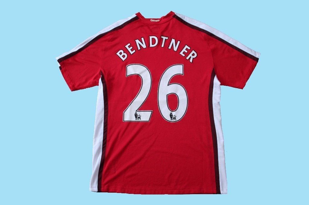 Matchworn Arsenal Shirt COA Bendtner CL tegen FC Twente, Ophalen of Verzenden, Nieuw, Shirt