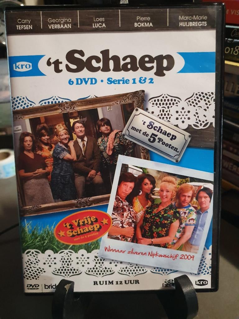 't Schaep en 't vrije Schaep (serie 1 en 2) 6DVD, Alle leeftijden, Ophalen, Zo goed als nieuw, Komedie