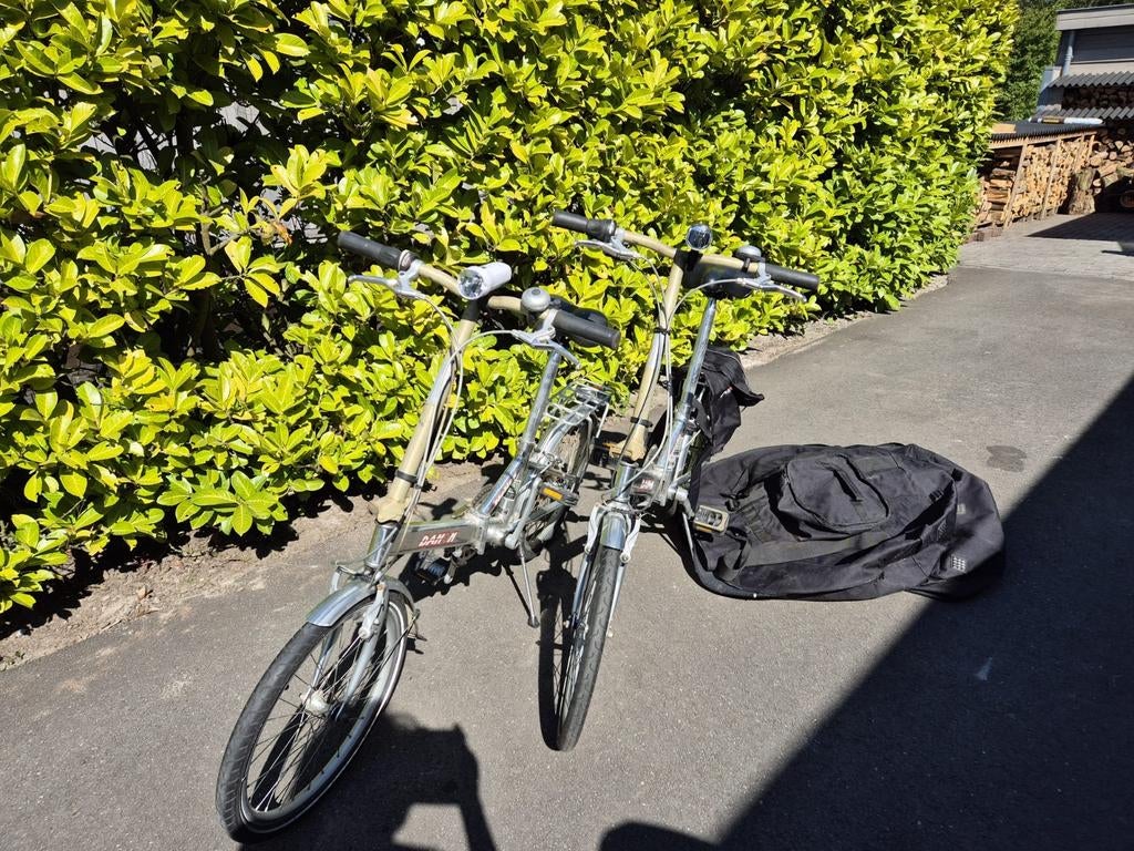 2 Dahon vouwfietsen - Ideaal voor onderweg!, Ophalen, 20 inch of meer, Gebruikt, Velgrem