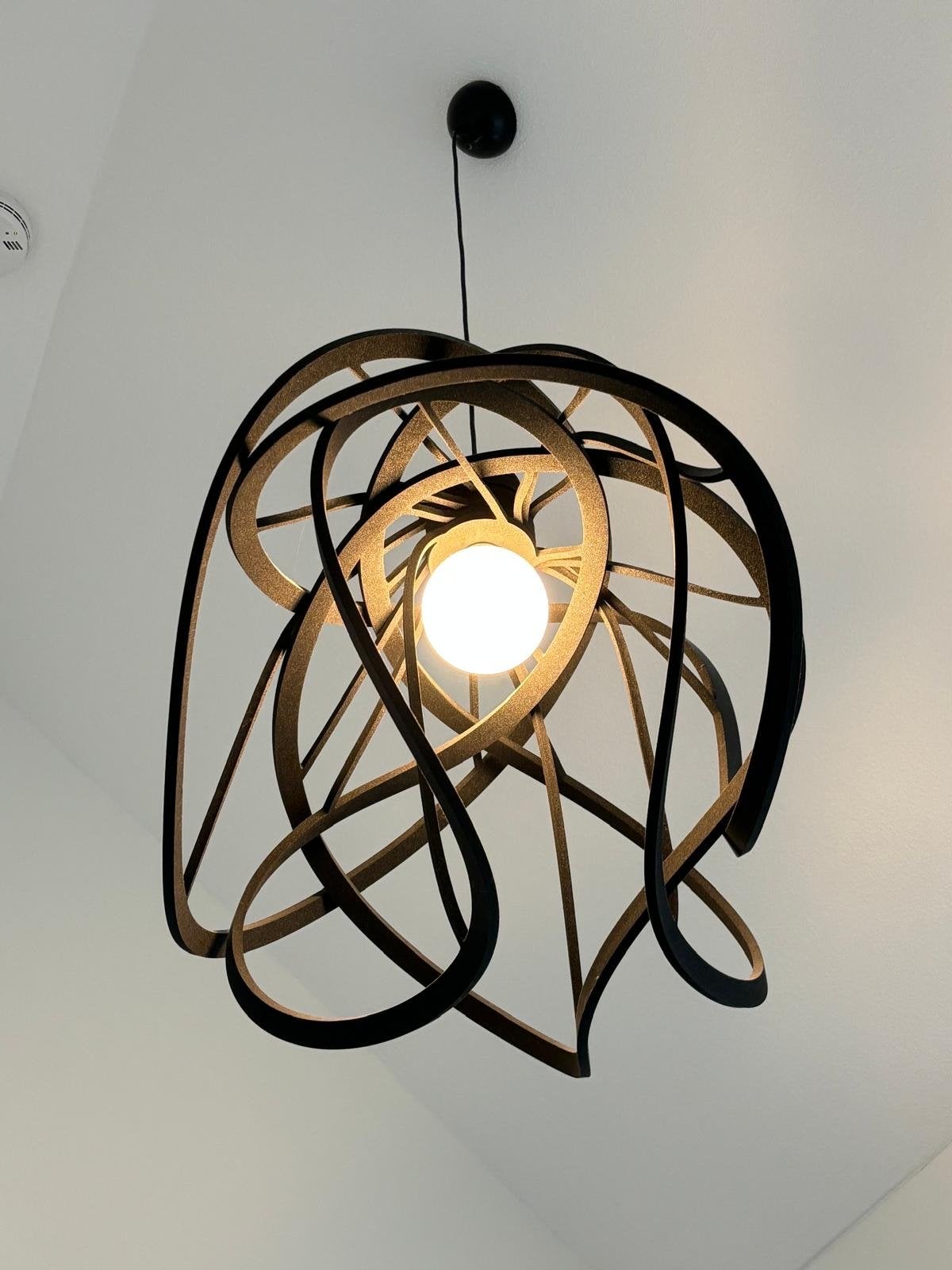 Ligne Roset Bloom hanglamp - Grote variant (80 cm), Ophalen, Gebruikt, Overige materialen, E27 (groot)