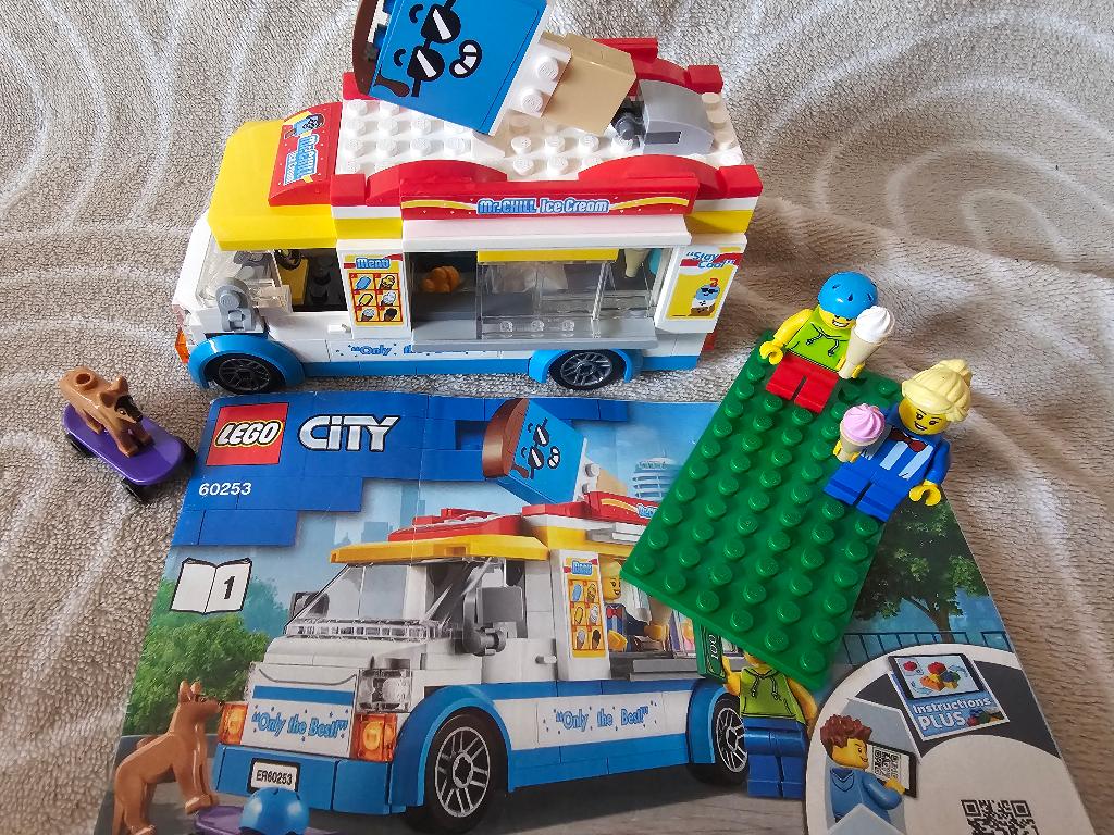 LEGO City IJscoKar | 5+ | #60253 | 200 Onderdelen, Kinderen en Baby's, City, Lego, Ophalen of Verzenden, Zo goed als nieuw