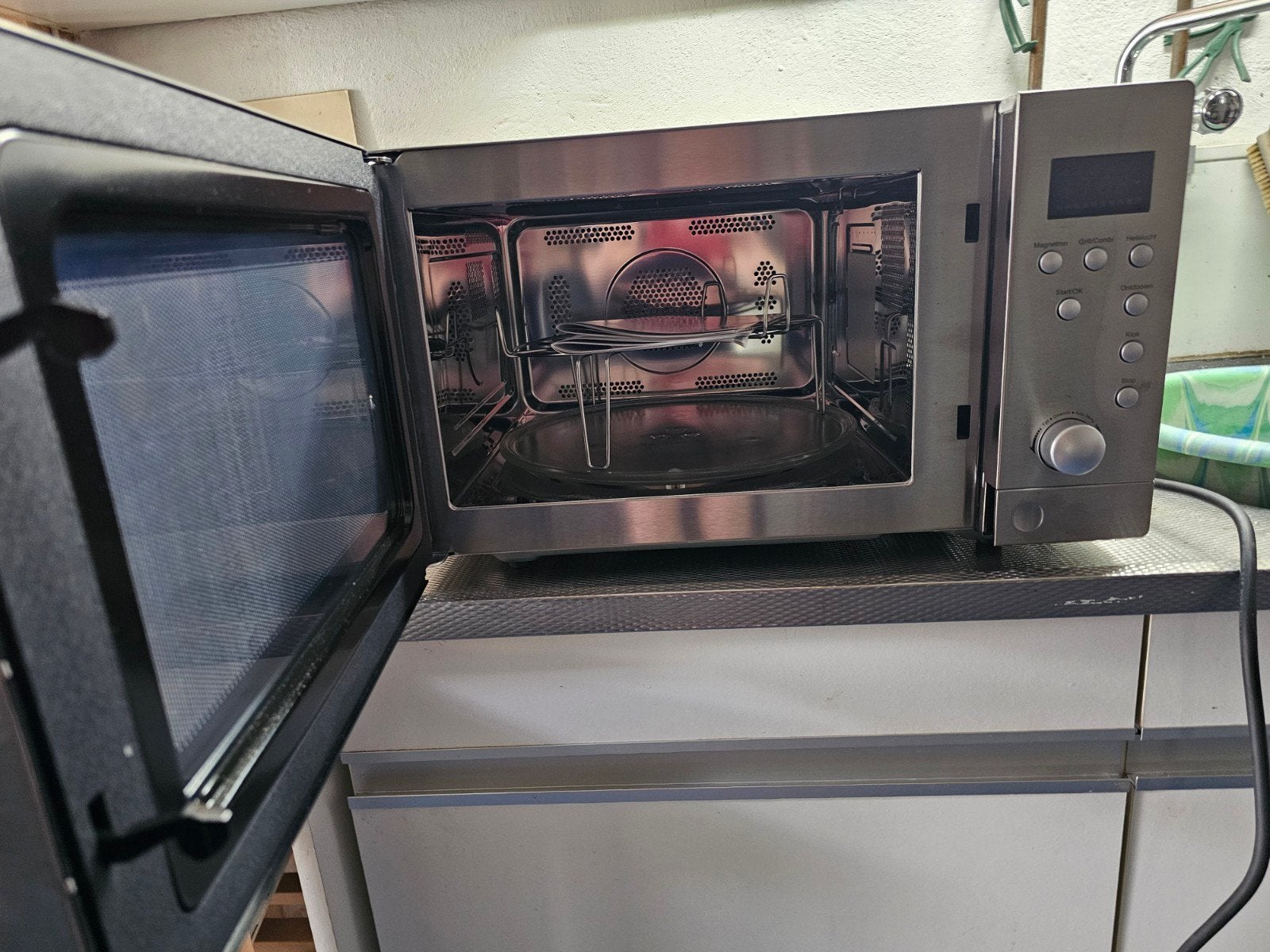 Etna Combimagnetron - Zo goed als nieuw, Witgoed en Apparatuur, Magnetrons, Combimagnetron, Ophalen of Verzenden, Zo goed als nieuw