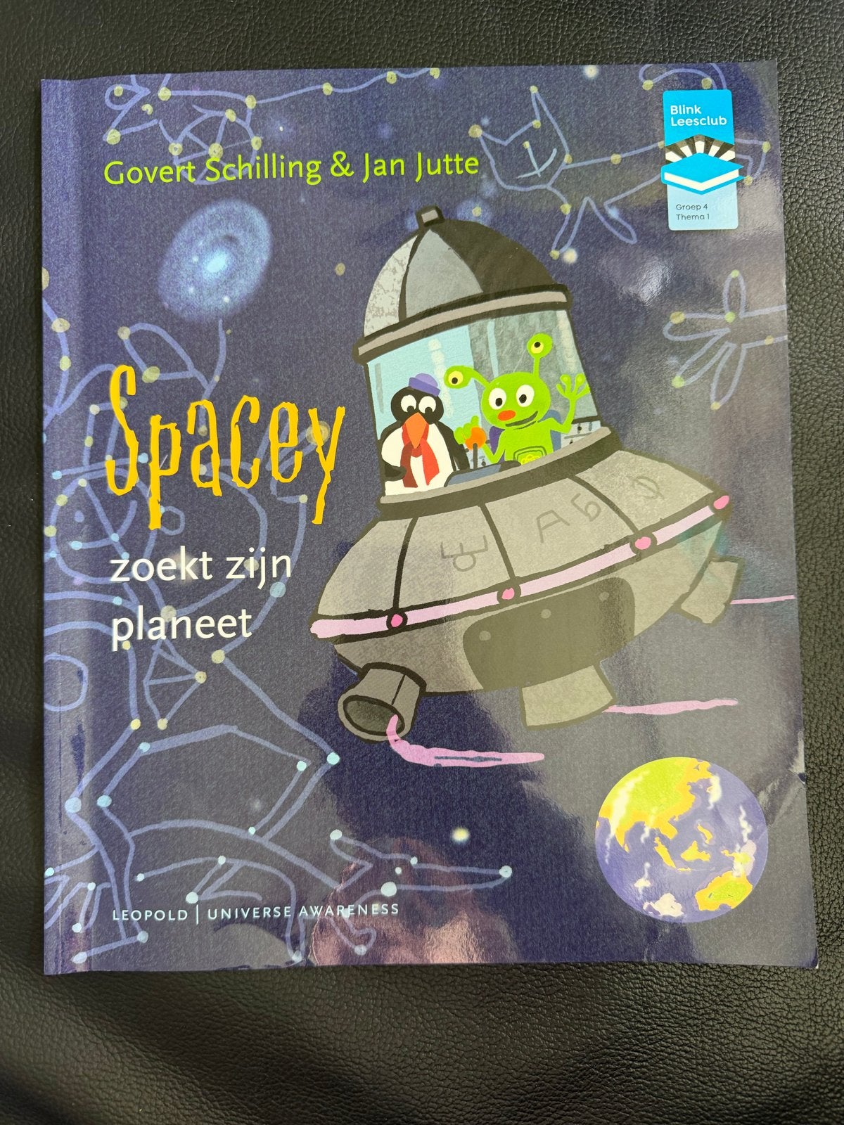 Spacey zoekt zijn planeet - Govert Schilling & Jan Jutte, Ophalen of Verzenden, Zo goed als nieuw