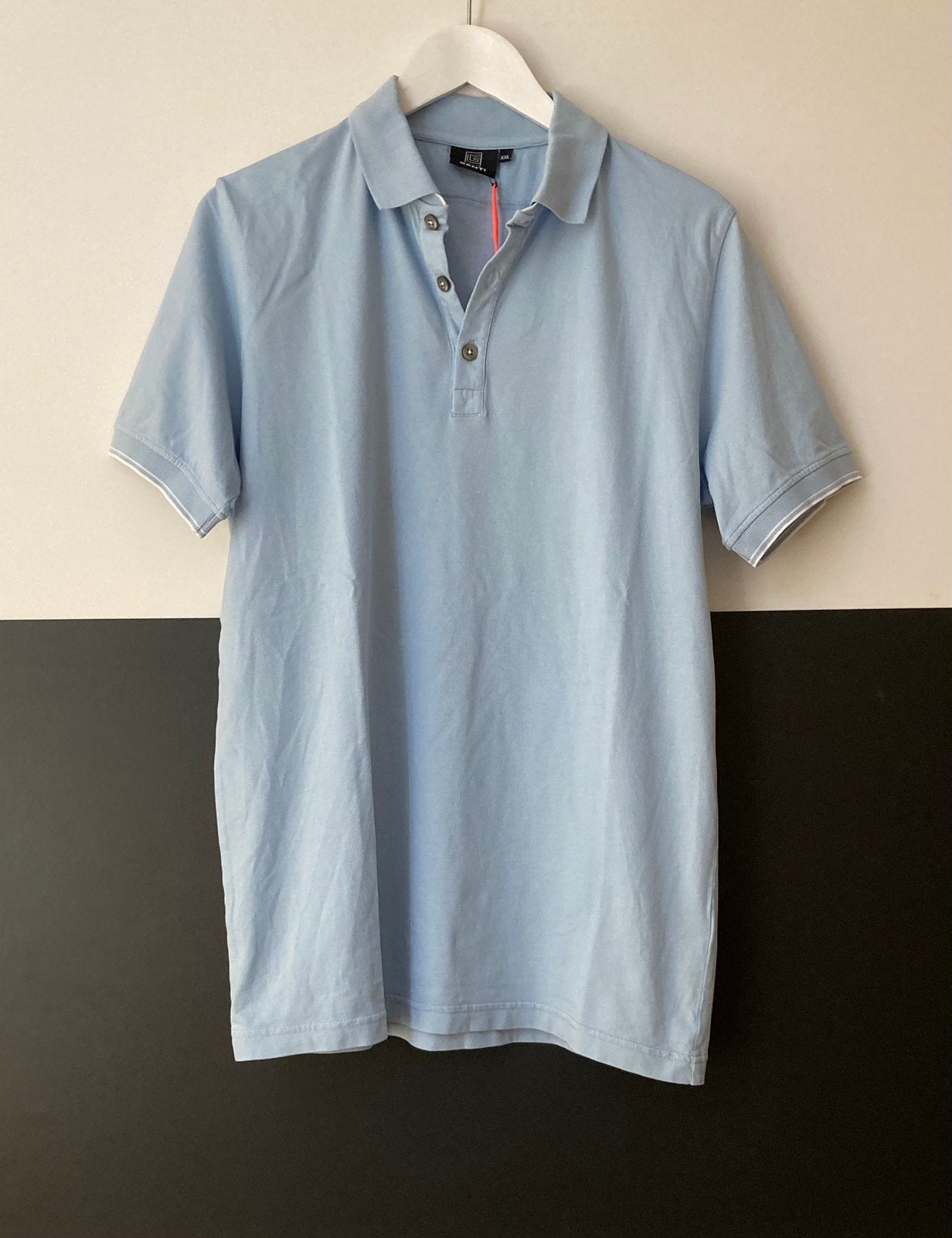Nieuw Heren Polo GENTI (XXL), Kleding | Heren, Ophalen of Verzenden, Zo goed als nieuw, Overige maten, Blauw