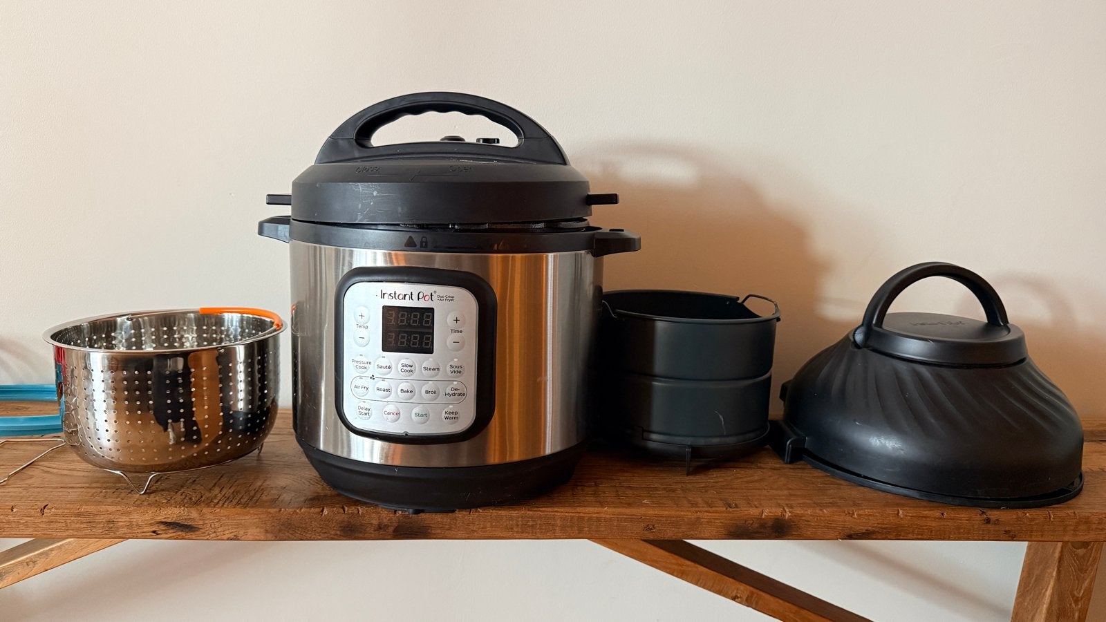 Instant Pot Duo Crisp + Air Fryer - Multicooker, Ophalen, Gebruikt