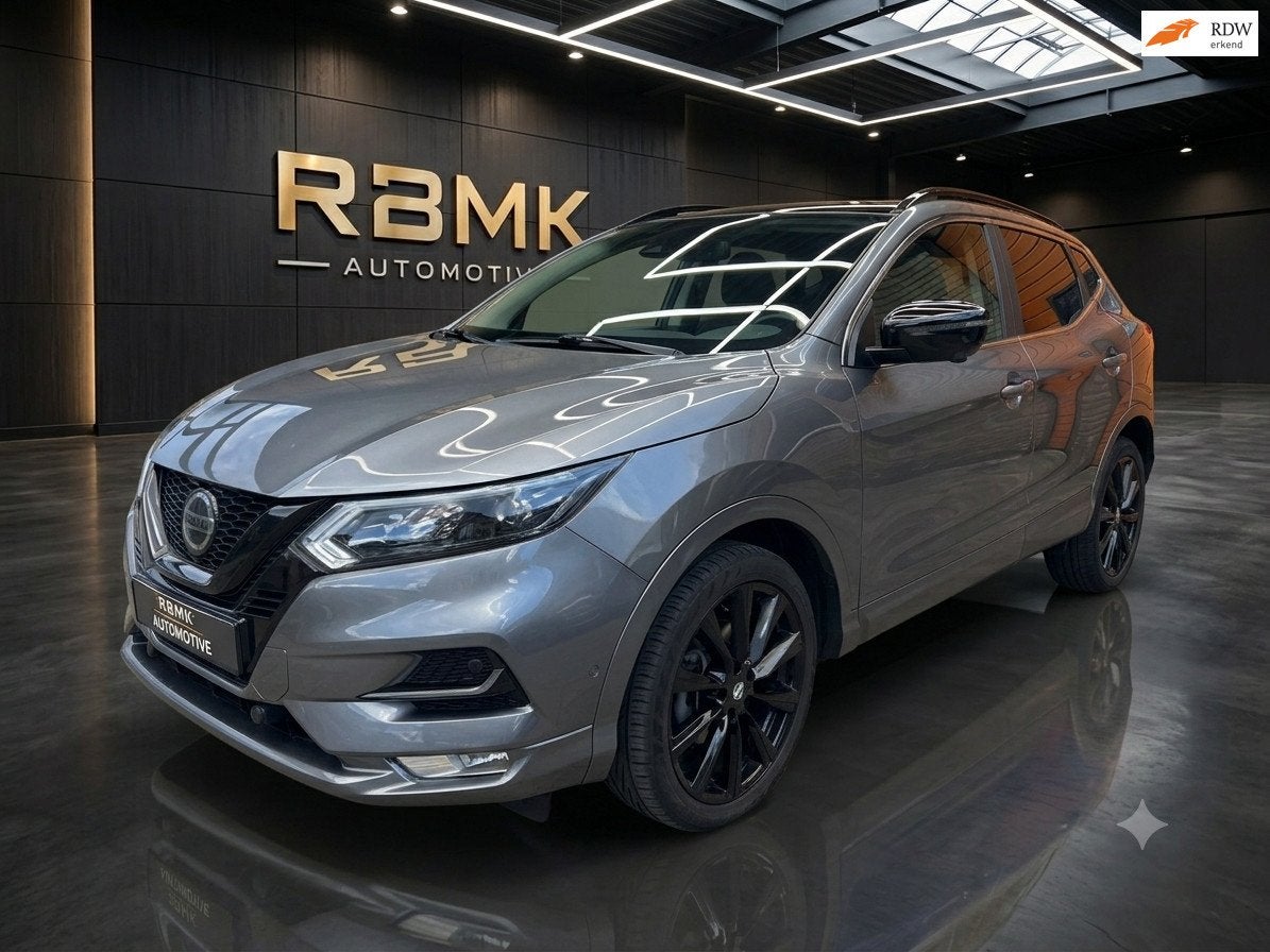 Nissan Qashqai 1.3 DIG-T N-Tec, Auto's, Nissan, Gebruikt, Zwart, 4 cilinders, 1290 kg