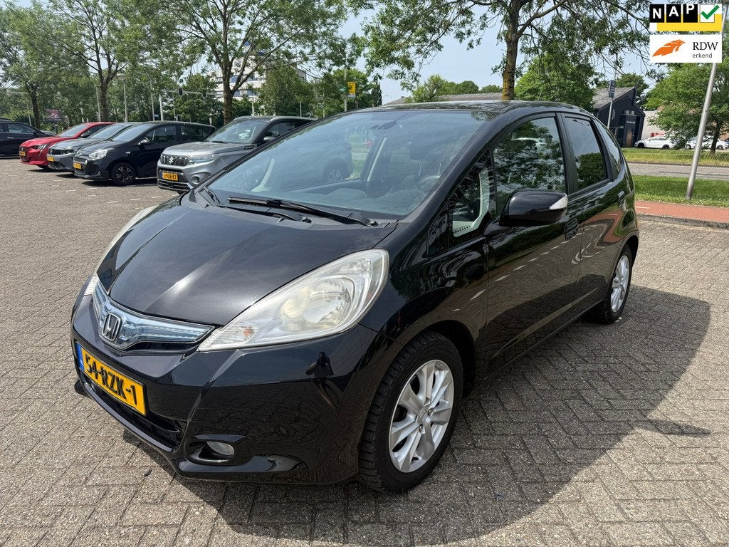 Honda Jazz 1.4 Hybrid Elegance / AUTOMAAT / AIRCO / APK / NA, Auto's, Euro 5, Gebruikt, 4 cilinders, Origineel Nederlands