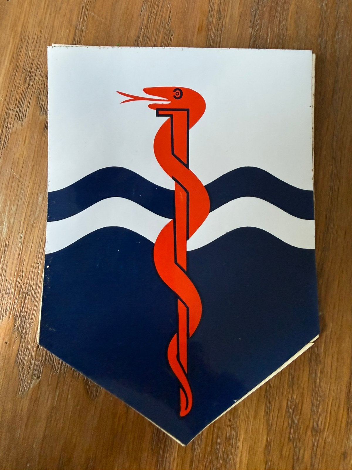 Geneeskundig Commando CLAS sticker, Verzamelen, Militaria | Algemeen, Ophalen of Verzenden, Landmacht, Nederland, Embleem of Badge