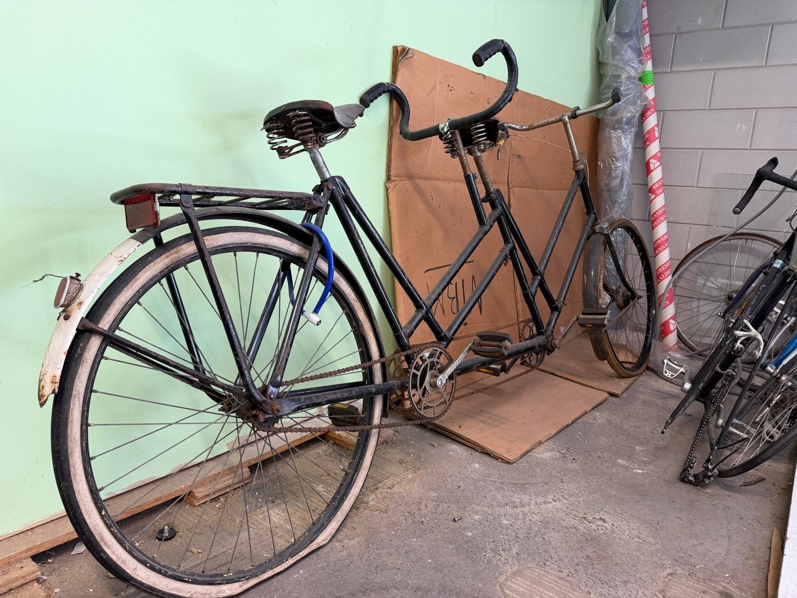 Vintage Tandemfiets - Opknapper, Ophalen, Minder dan 10 versnellingen, Gebruikt, Velgrem