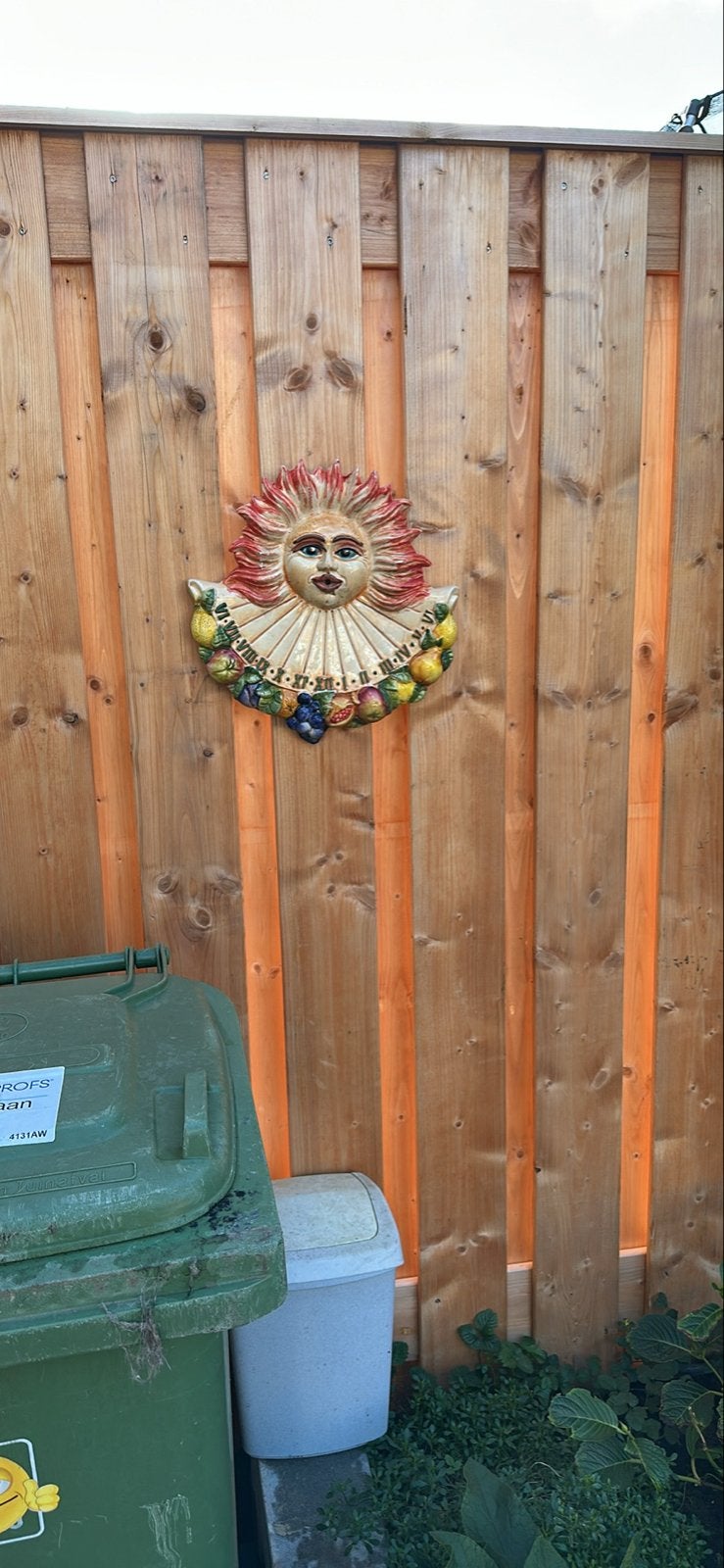 Gezocht: Italiaanse tuinbeeldjes - zon, fruit, etc., Tuin en Terras, Ophalen of Verzenden, Gebruikt, Overige materialen, Overige typen