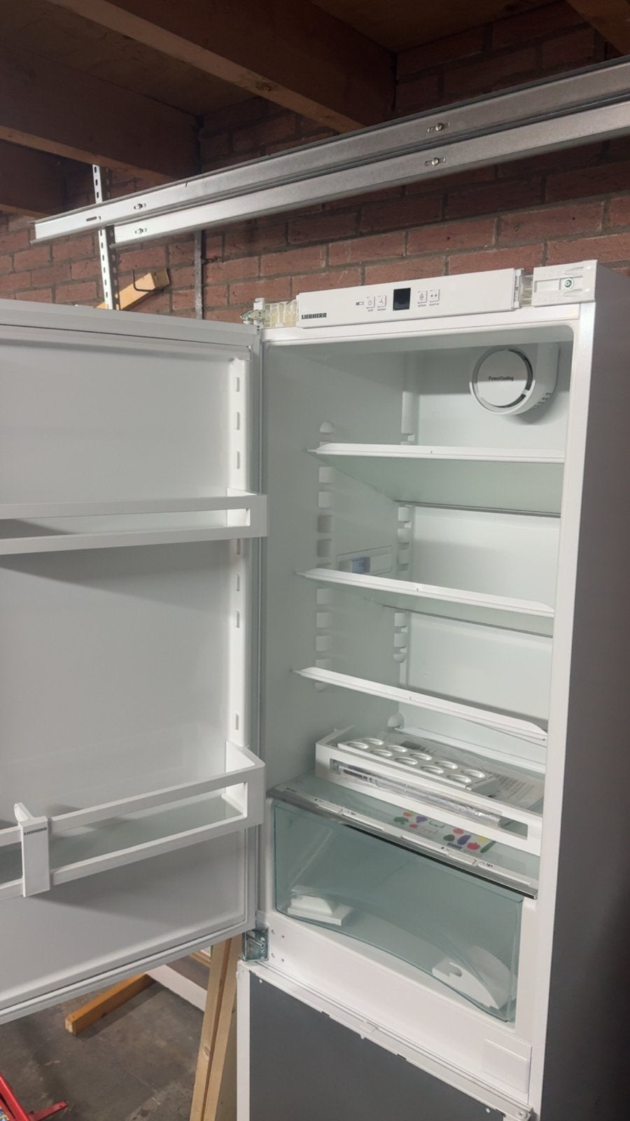 Liebherr inbouw koel-vriescombinatie A++ (ICUS 3324-20), Ophalen, 200 liter of meer, 60 cm of meer, Met aparte vriezer