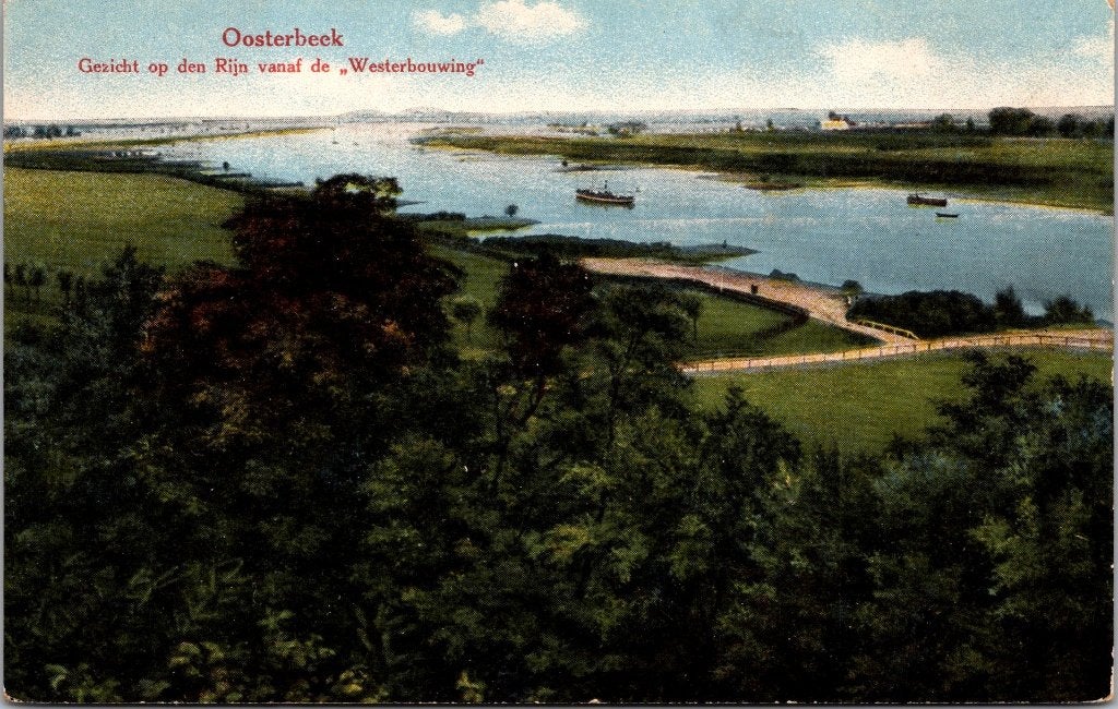 Oosterbeek - 11 antieke ansichtkaarten Briefkaart Algemeene, Verzenden, Voor 1920, Gelopen, Gelderland