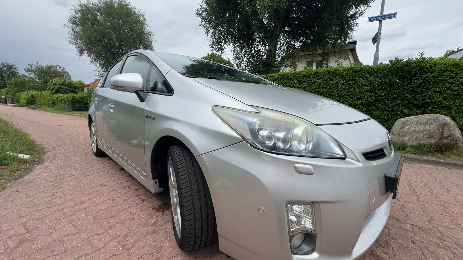 Toyota Prius 1.8 Full Hybrid 136PK Aut 2011 Grijs, 1345 kg, Stof, 4 cilinders, Origineel Nederlands