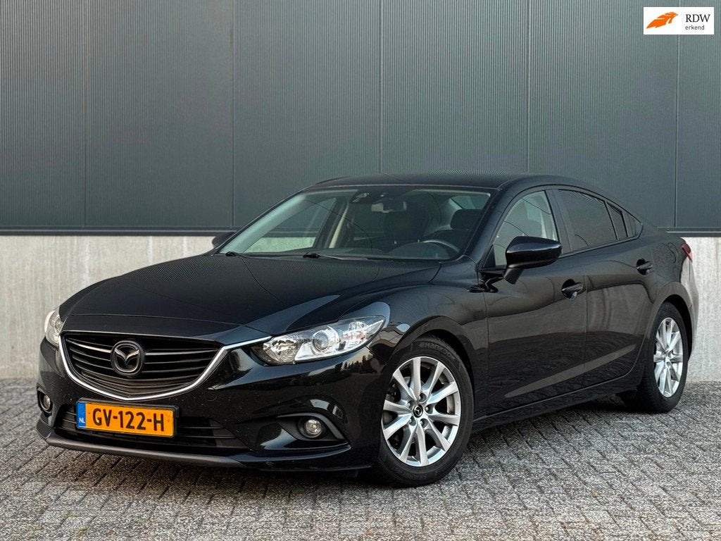 Mazda 6 2.2D Skylease|6BAK|NAVI|PSENSOR|2XSLEUTELS|, Auto's, Mazda, Voorwielaandrijving, Gebruikt, Euro 6, 4 cilinders