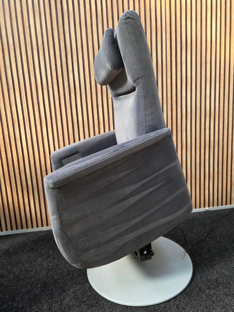Prominent toscana relaxfauteuil draai STA OP STOEL, Ophalen of Verzenden, Minder dan 75 cm, Stof, 50 tot 75 cm