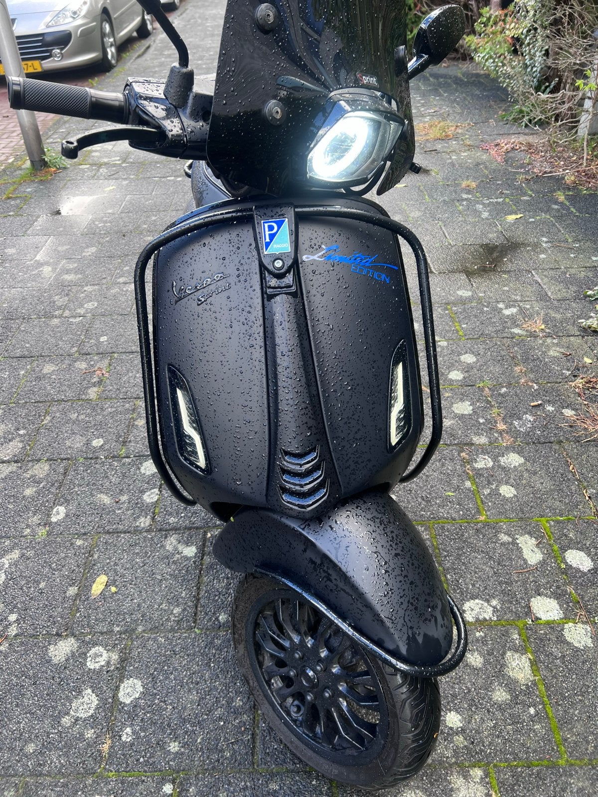 Custom Vespa 80cc E4 met Malossi onderdelen, Ophalen of Verzenden, Gebruikt, Overige modellen