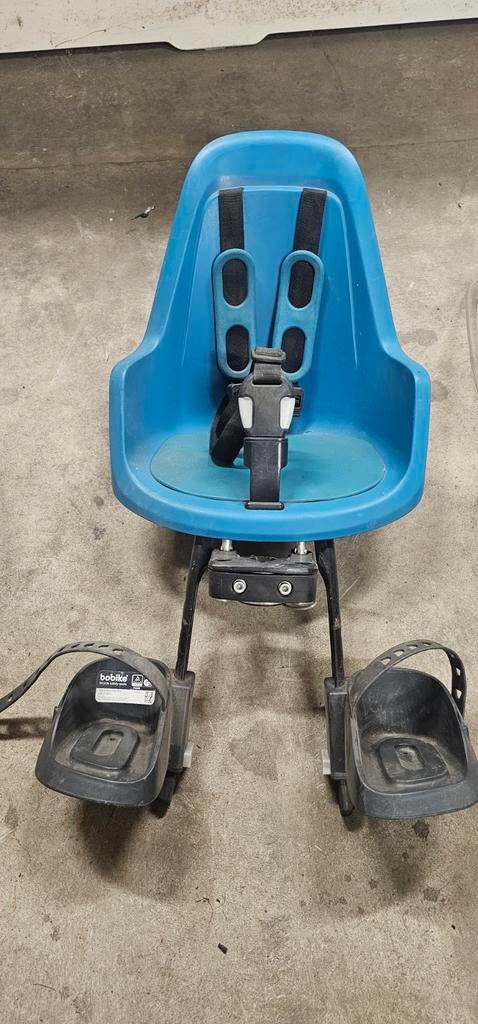 Bobike fietszitje voor 9-15 kg - Gebruikt maar goed, Fietsen en Brommers, Ophalen of Verzenden, Bobike, Gebruikt, Voetsteuntjes