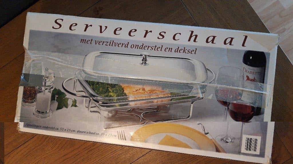 Marinex Serveerschaal, Ophalen, Overige stijlen, Glas, Schaal of Schalen