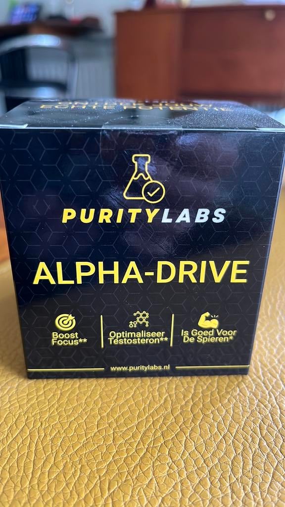 Puritylabs Alpha-Drive 30 capsules, ongeopend, Ophalen of Verzenden, Nieuw, Overige typen