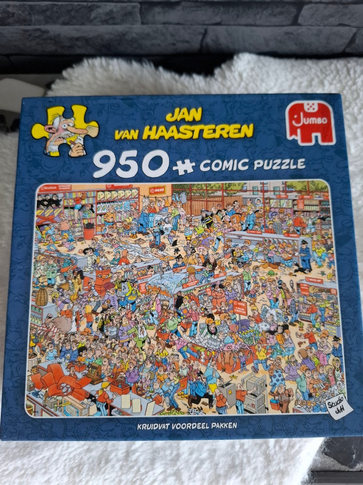JAN VAN HAASTEREN PUZZEL 950 STUKJES, Ophalen, 500 t/m 1500 stukjes, Zo goed als nieuw