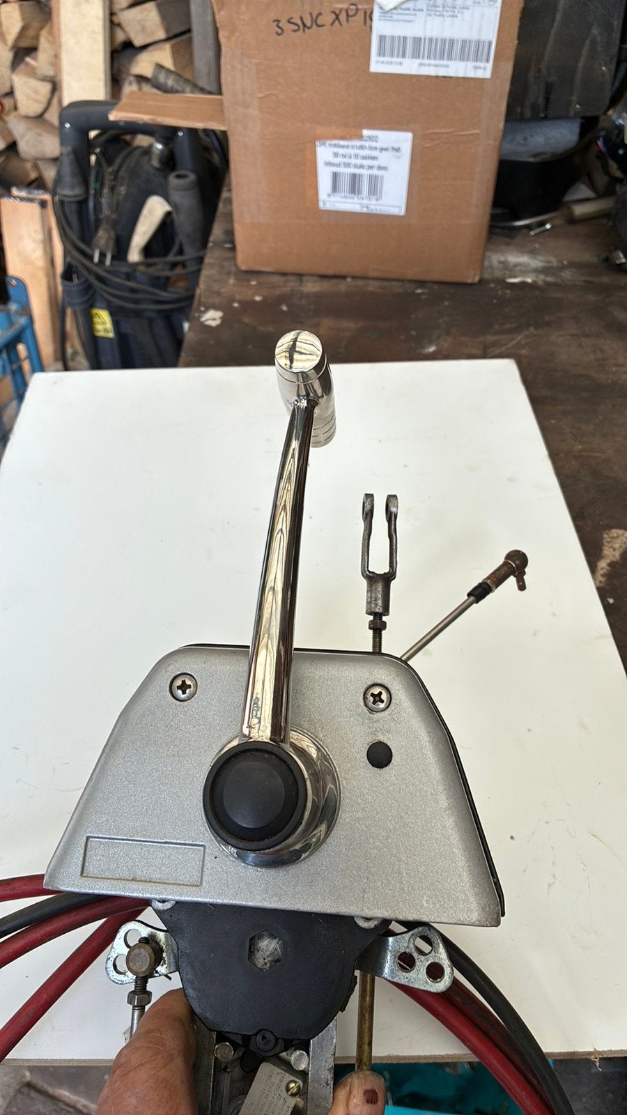 2 x Bediening morse met start beveiliging, Ophalen of Verzenden, Gebruikt, Motor en Techniek, Zeilboot of Motorboot