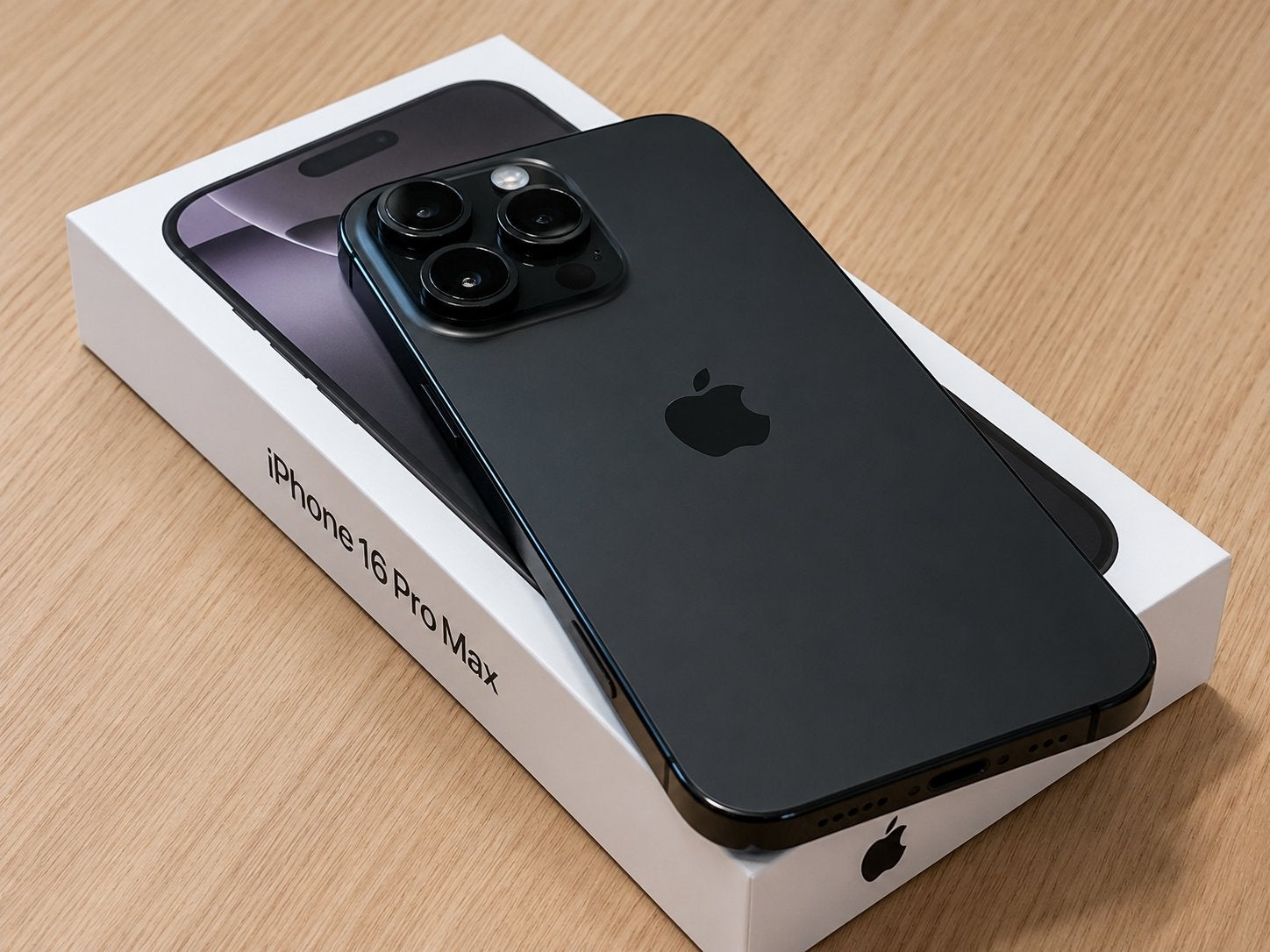 Apple iPhone 16 Pro Max, Telecommunicatie, Mobiele telefoons | Apple iPhone, 256 GB, Zwart, Ophalen of Verzenden, Zonder abonnement
