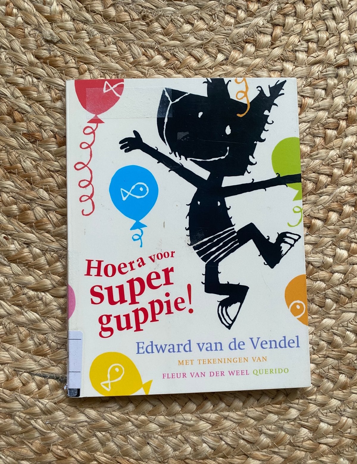 Edward van de Vendel - Hoera voor Superguppie! (Gedichten), Fictie algemeen, Ophalen of Verzenden, Zo goed als nieuw, Edward van de Vendel