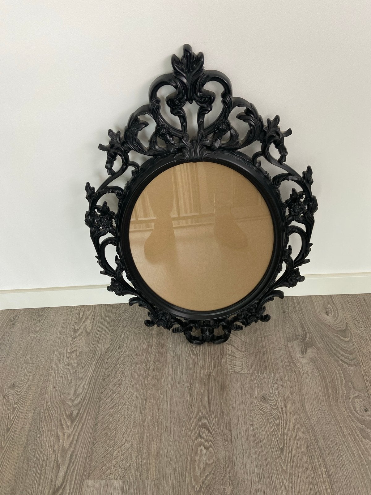 Barok zwart - Decoratieve fotolijst van ikea, Ophalen, Overige vormen, 50 tot 100 cm, 100 tot 150 cm