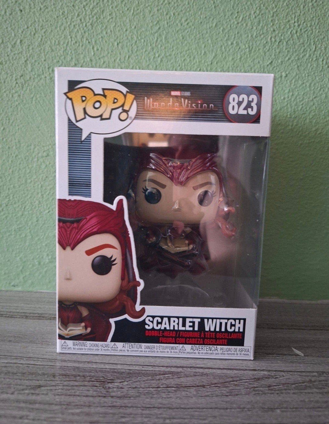 Funko Pop! WandaVision Scarlet Witch #823, Ophalen of Verzenden, Zo goed als nieuw