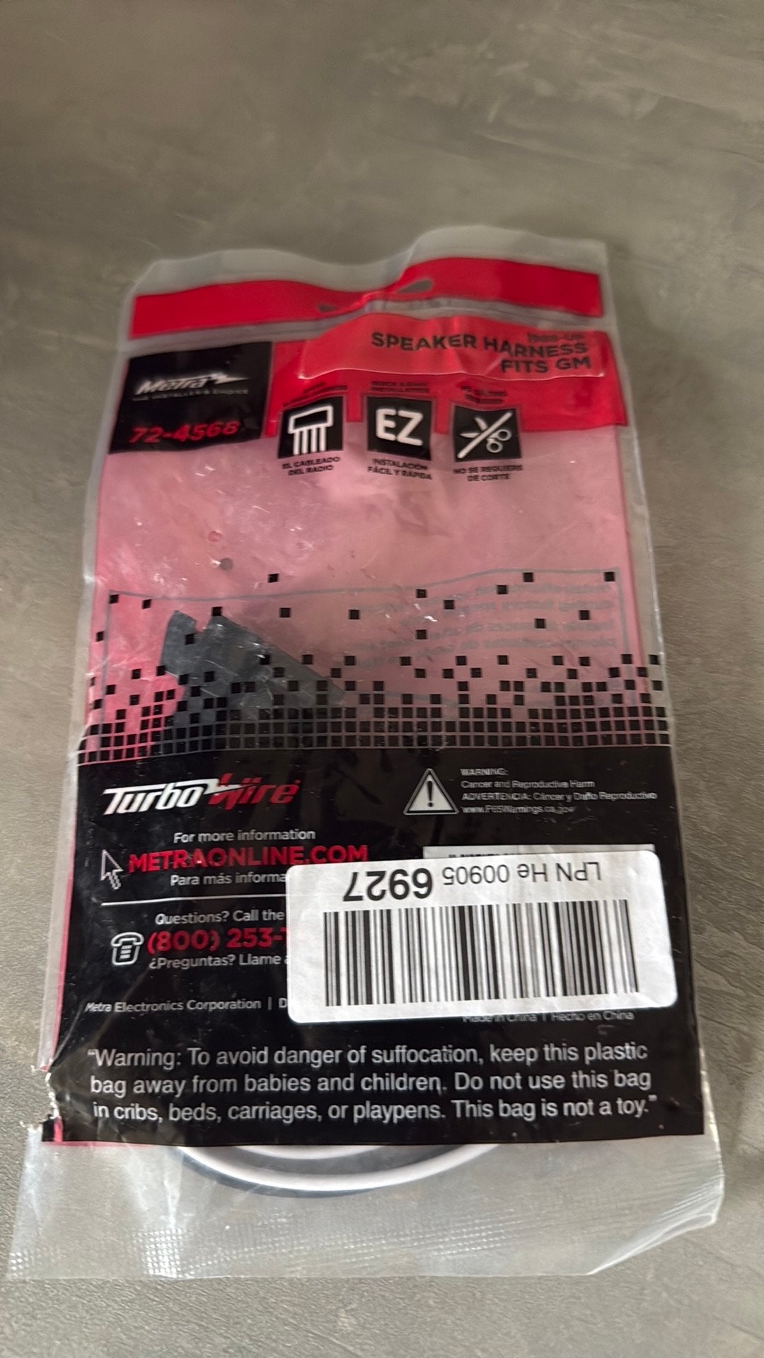Metra 72-4568 Speaker Adapter Kabels – Auto Speakers, Ophalen of Verzenden
