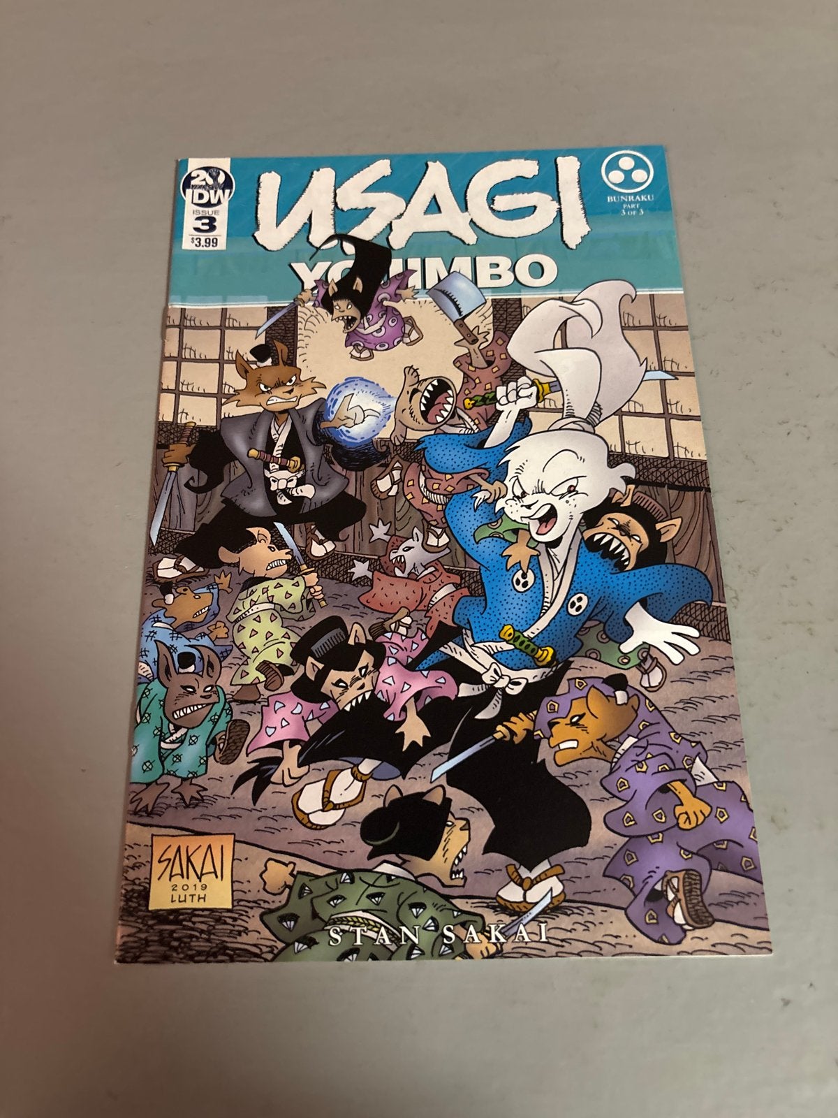 Usagi Yojimbo #3 - Stan Sakai - IDW Publishing, Eén comic, Ophalen of Verzenden, Zo goed als nieuw, Amerika