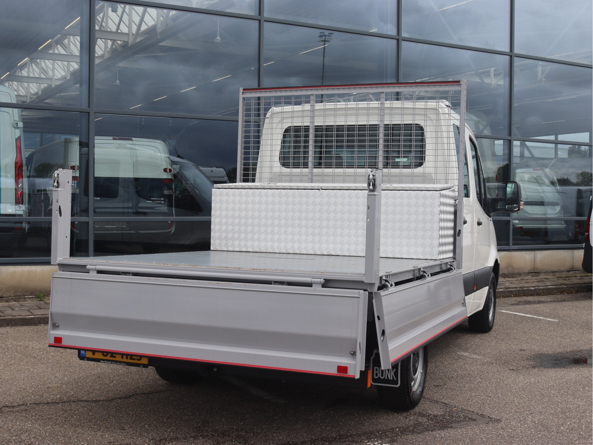 Mercedes-Benz Sprinter 317 CDI L2 Pro D.C. Kipper | AIRCO/CR, Auto's, Bestelauto's, Achterwielaandrijving, Gebruikt, 4 cilinders
