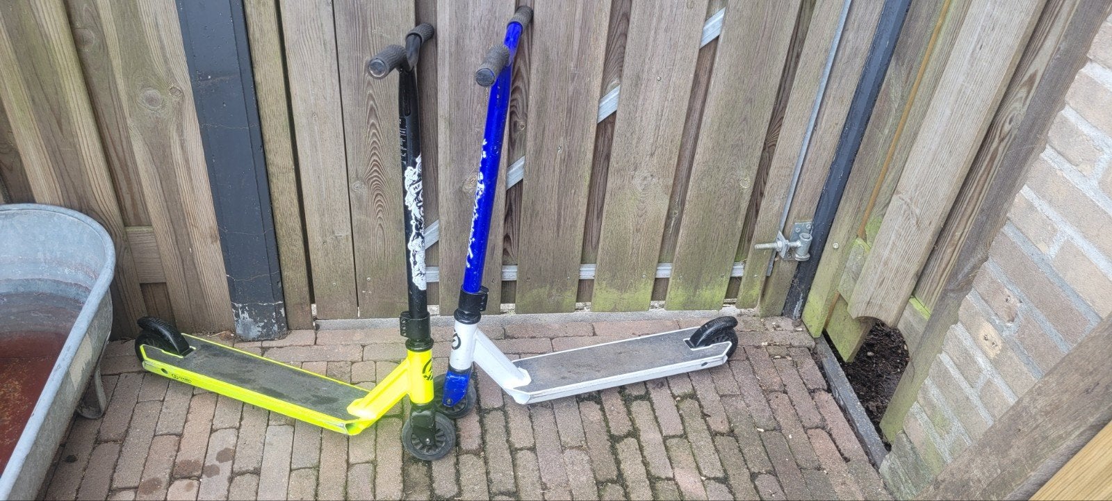oxelo stunt step., Fietsen en Brommers, Ophalen, Gebruikt, Gewone step