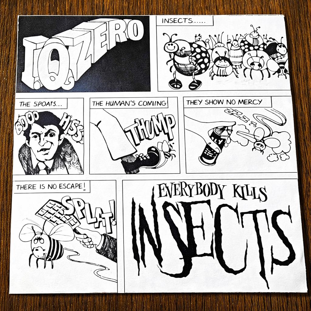 original EP-I.Q Zero -insects *1979*, Overige genres, 7 inch, EP, Fotohoes