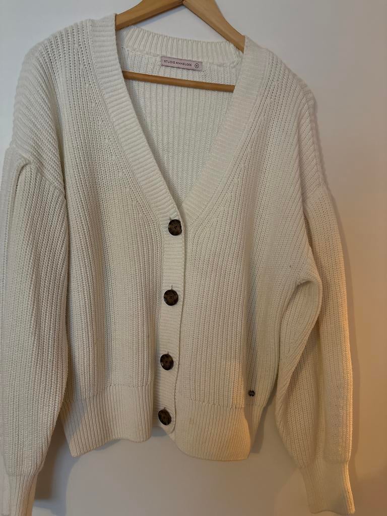 Studio Anneloes vest maat M, Ophalen of Verzenden, Zo goed als nieuw, Maat 38/40 (M), Wit