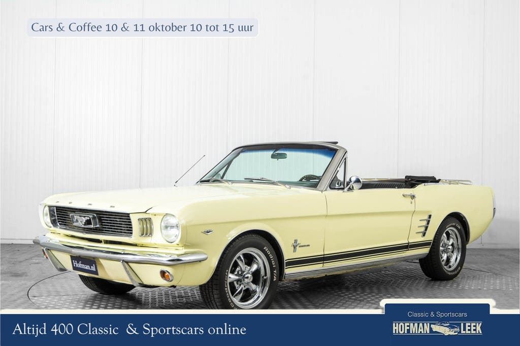 Ford Mustang 289 V8 automaat cabriolet (bj 1966), foto 1