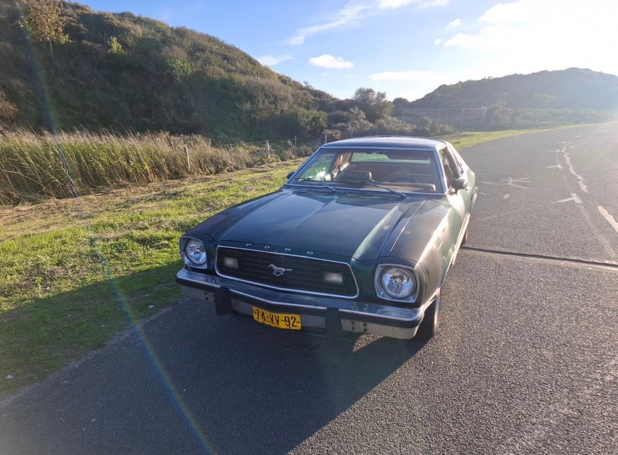Ford Mustang 2.8 Ghia II 1978 Groen, 4 stoelen, Origineel Nederlands, Particulier, Mustang