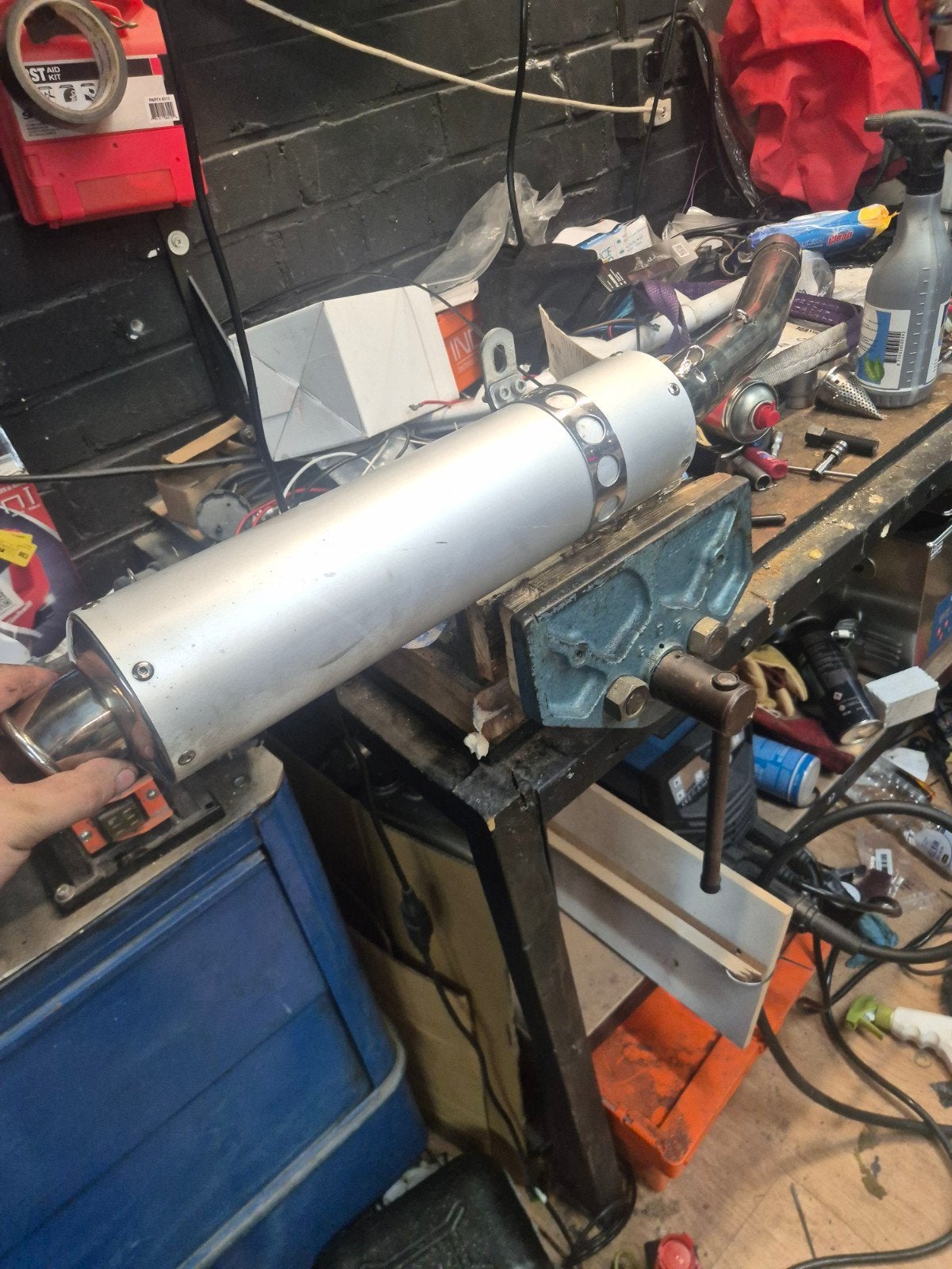 Fzr600 r Laser uitlaat, Motoren, Ophalen of Verzenden, Gebruikt