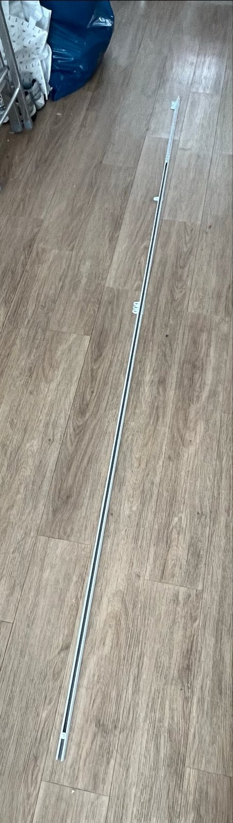 Gordijnrails met runners - 262 cm, Ophalen, Inclusief montageonderdelen, Overige merken, Metaal