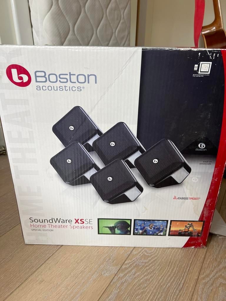 Boston Acoustics SoundWare XS 5.1 SE, Overige merken, 70 watt of meer, Ophalen of Verzenden, Zo goed als nieuw