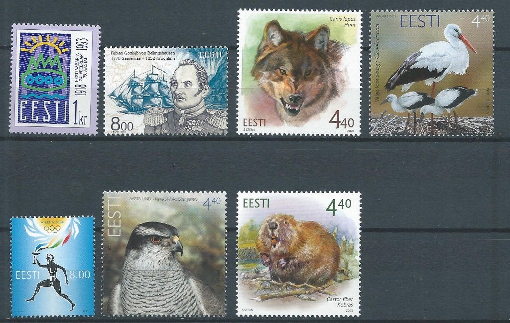 C867 - Baltische staten – kaveltje Estland (postfris), Ophalen of Verzenden, Overige landen, Postfris