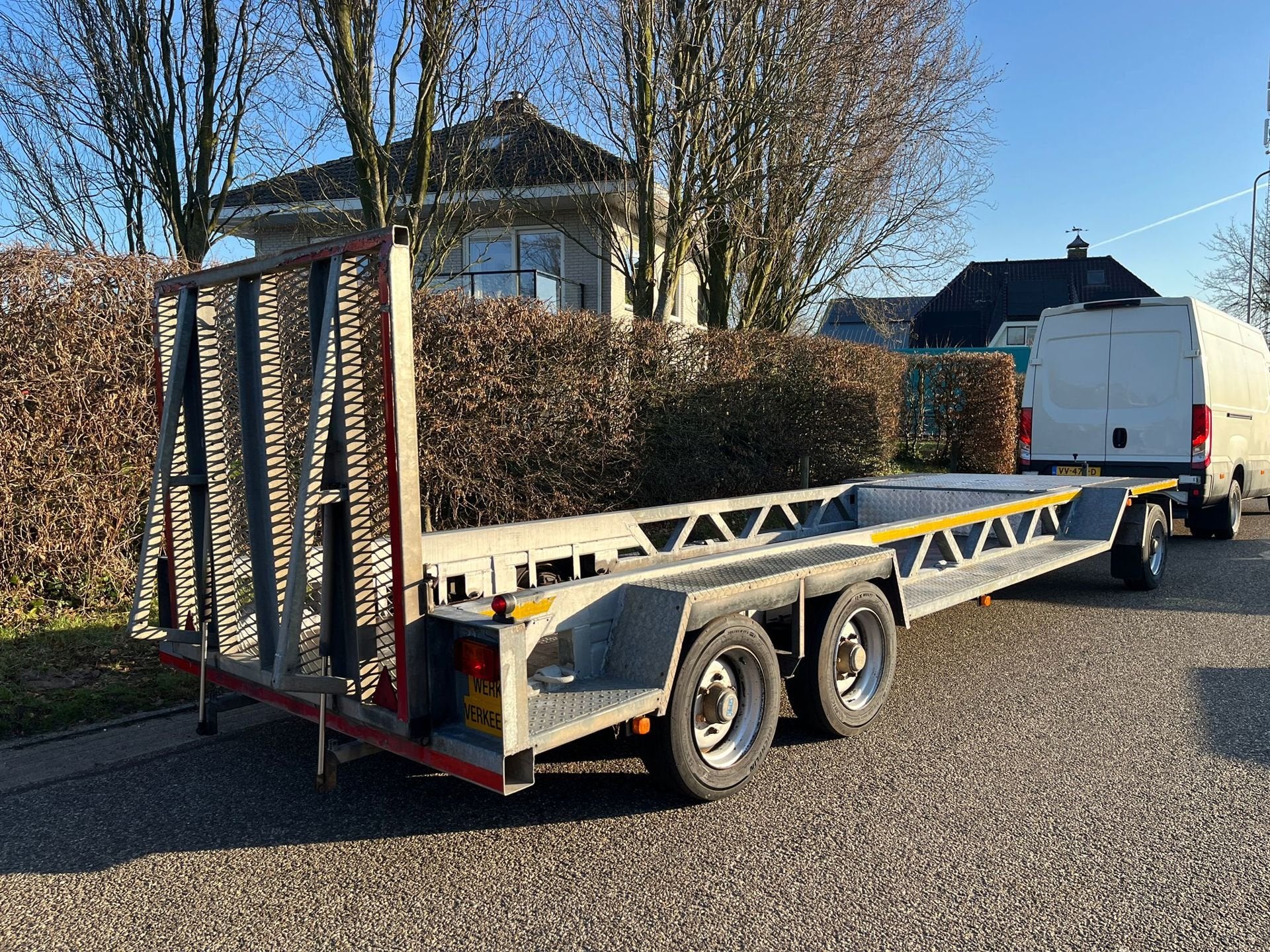 Kuiphuis K3 | Luchtgeremde schamelwagen 11.4 T | 8440 kg lad, Auto's, Overige brandstoffen, Origineel Nederlands, Bedrijf, Aanhangers en Opleggers