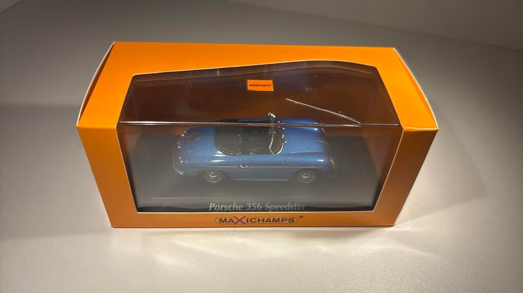 Porsche 356 speedster maxichamps 1.43, Hobby en Vrije tijd, Modelauto's | 1:43, Overige merken, Auto, Ophalen of Verzenden, A