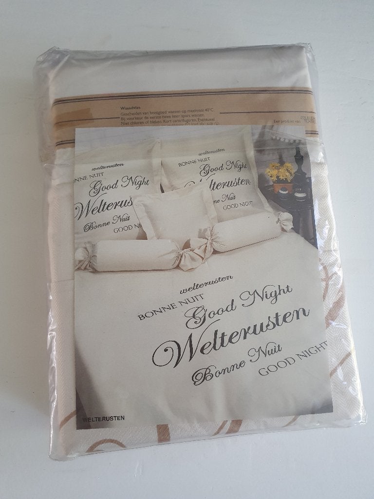 2 pers Muletta strijkvrij dekbedovertrek 200x200/220 (nieuw), Ophalen, Dekbedovertrek, Katoen, Nieuw