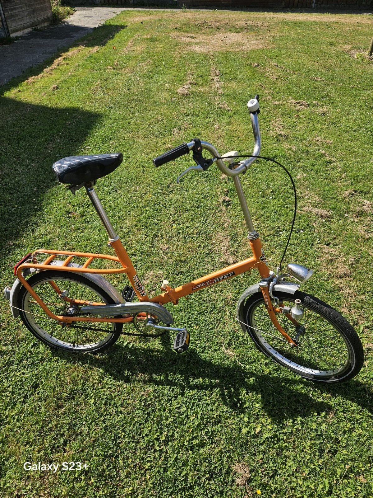 Antieke Jetstar Luxus Vouwfiets - Uniek Verzamelobject, 20 inch of meer, Gebruikt, Velgrem, Totaal opvouwbaar