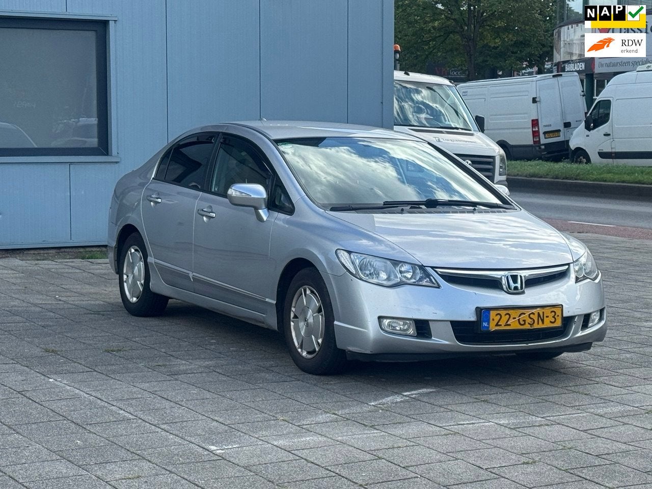 Honda Civic 1.3 Hybrid/LPG/AUTOMAAT/1eigenaar/nieuweapk, Auto's, Dealer onderhouden, Gebruikt, Origineel Nederlands, Bedrijf